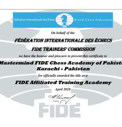 Mastermind FIDE Chess Academy of Pakistan